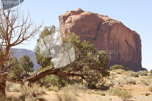 Image of Monument Valley. USA