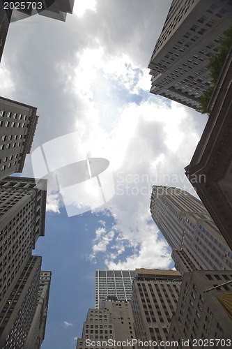 Image of Business towers in New York City. 