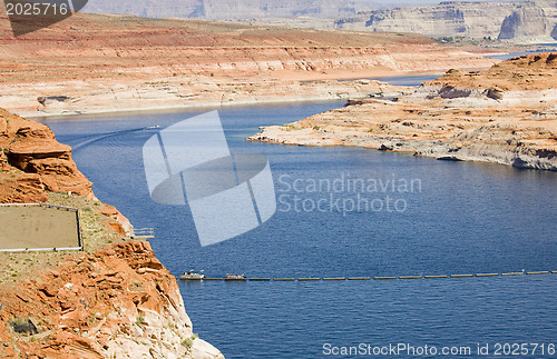 Image of Glen Canyon Dam at Lake Powell & Page, AZ