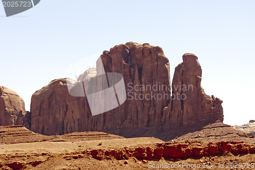 Image of Monument Valley. USA