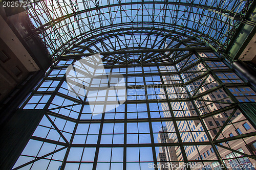 Image of World Financial Center Winter Garden Atrium - Manhattan, New Yor