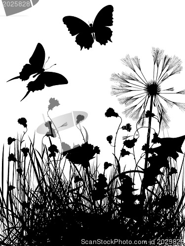 Image of Meadow silhouette