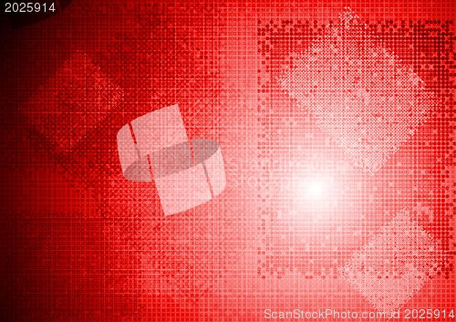 Image of Red vector background