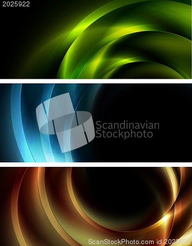 Image of Vibrant vector banners