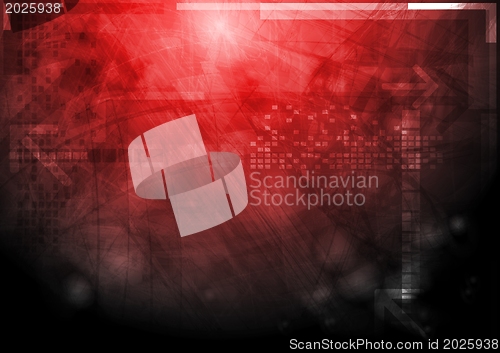 Image of Abstract tech background