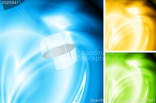 Image of Vector wavy backgrounds