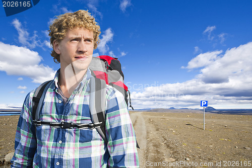 Image of Hiker portrait