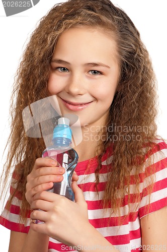 Image of Girl with water