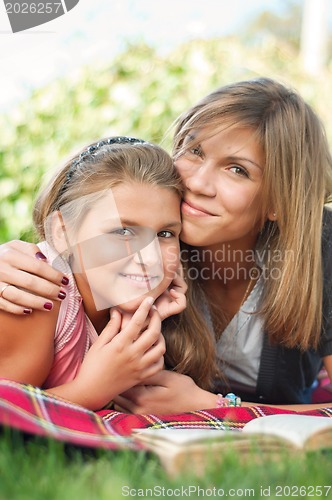 Image of Happy sisters