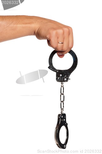 Image of Hand with handcuffs