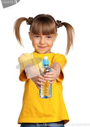 Image of Girl with water