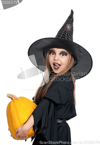 Image of Child in halloween costume