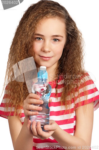 Image of Girl with water