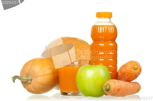 Image of Carrot, pumpkin and apple juice