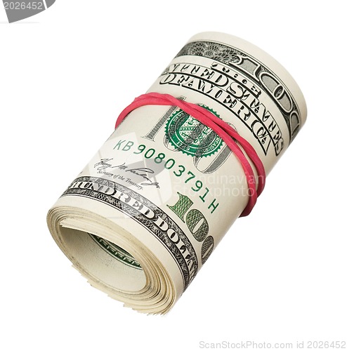 Image of Roll of dollars