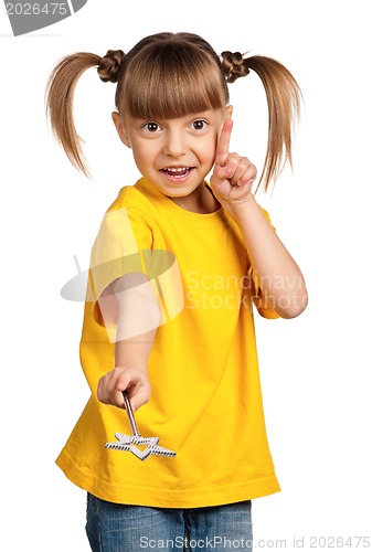 Image of Girl with magic wand