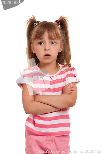 Image of Portrait of emotionally kid