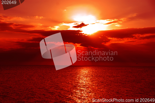 Image of Sunset, Gulf of Mexico