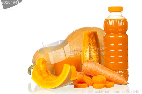 Image of Carrot and pumpkin juice