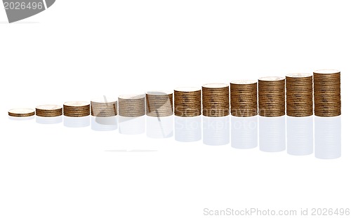 Image of Towers of coins