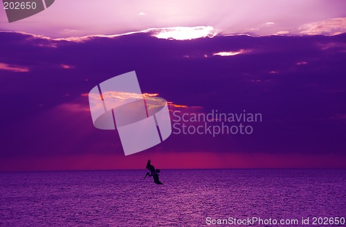 Image of Sunset, Gulf of Mexico