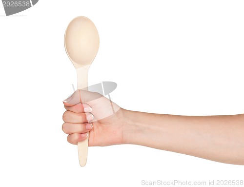 Image of Hand with spoon