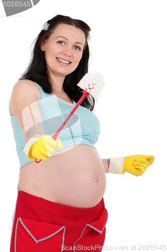 Image of Pregnant housewife