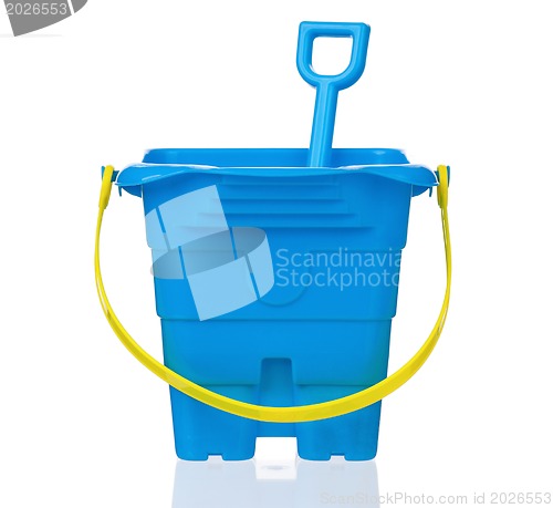 Image of Toy bucket and spade