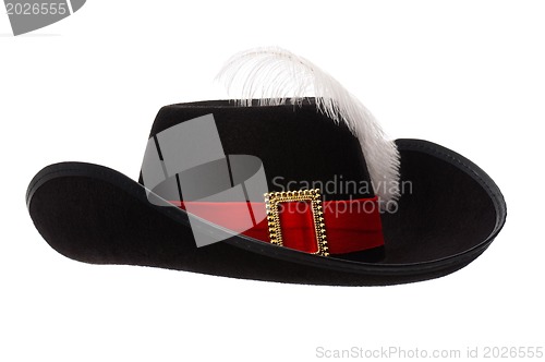 Image of Hat with feather