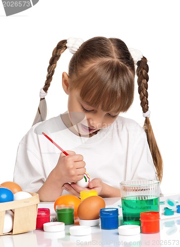 Image of Children with Easter eggs