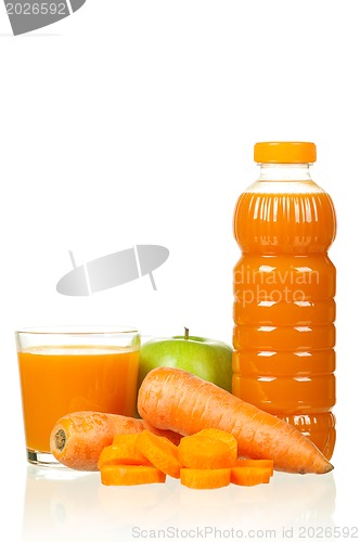 Image of Carrot and apple juice