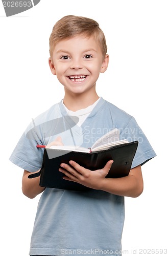 Image of Boy with book