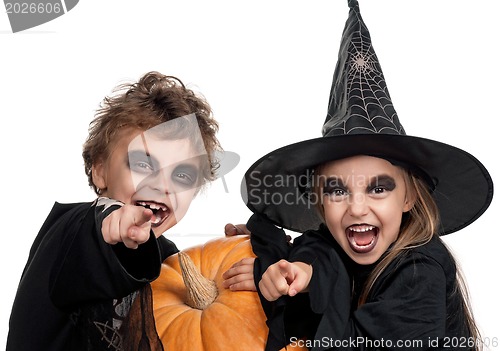 Image of Child in halloween costume