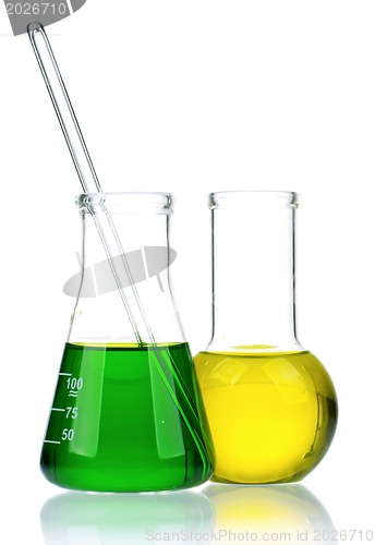 Image of Laboratory glassware