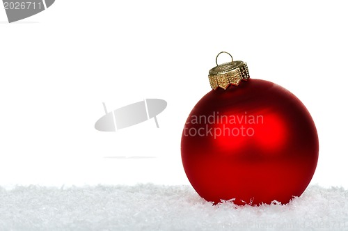 Image of Red baubles