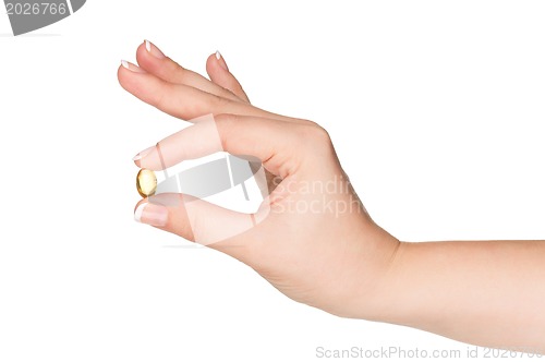 Image of Hand with pills