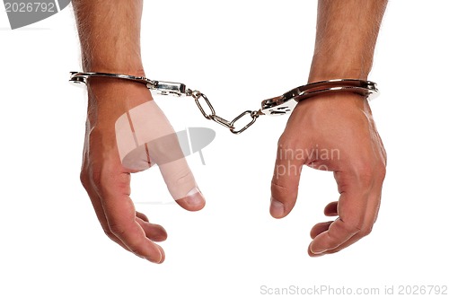 Image of Hand with handcuffs