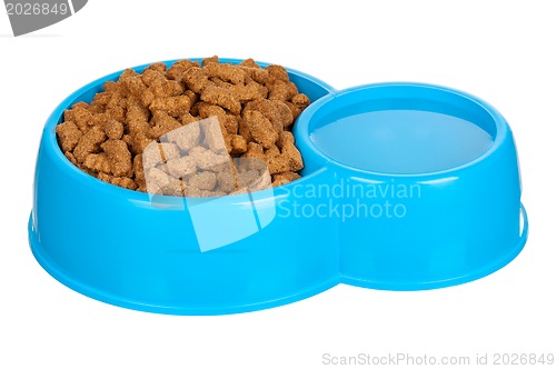 Image of Bowl of dog food