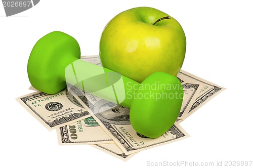 Image of Dollars and dumbbells