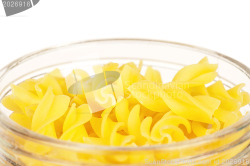 Image of Pasta in glass pot