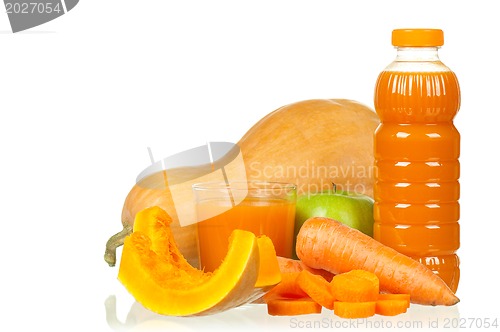 Image of Carrot, pumpkin and apple juice