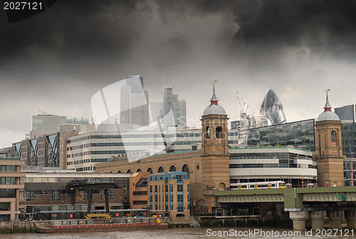 Image of City of London one of the leading centers of global finance and 