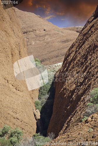 Image of Colors and Mountains of Australian Outback