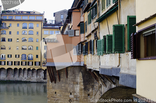 Image of Architectural Detail near Ponte Vecchio, Florence