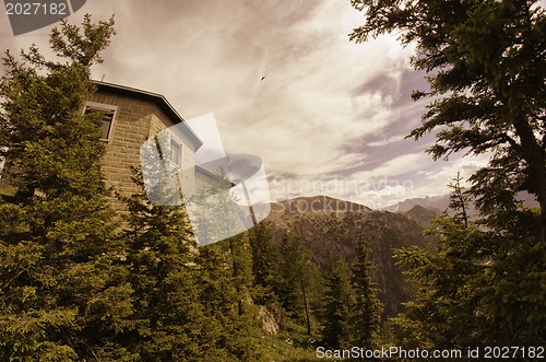 Image of Mountains and Vegetation in Berchtesgaden, German Alps