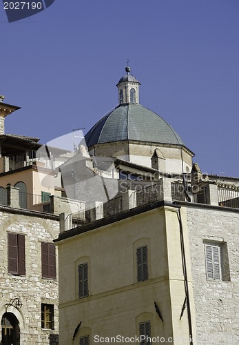 Image of Architecture Detail of Assisi in Umbria