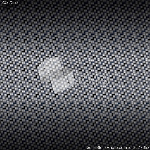 Image of Carbon fiber texture, bound crosswise fibers background, EPS10