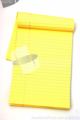 Image of Yellow Notepad