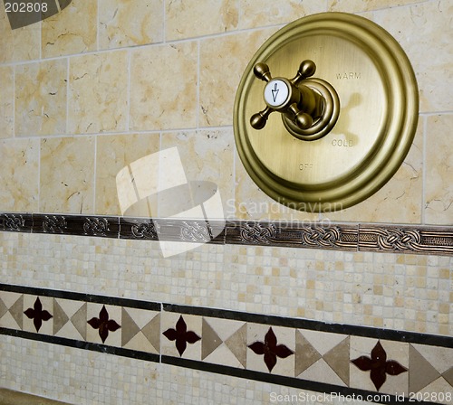 Image of tile detail shower