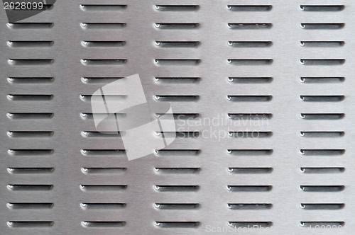 Image of perforated metal background